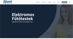 Desktop Screenshot of elektromosfutotestek.hu
